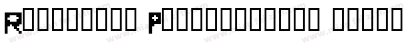 Radiation Participants字体转换